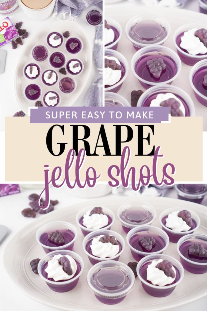 Grape Jello shots
