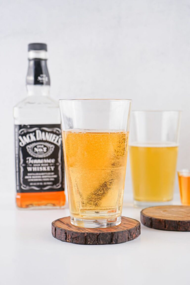 Boilermaker cocktail
