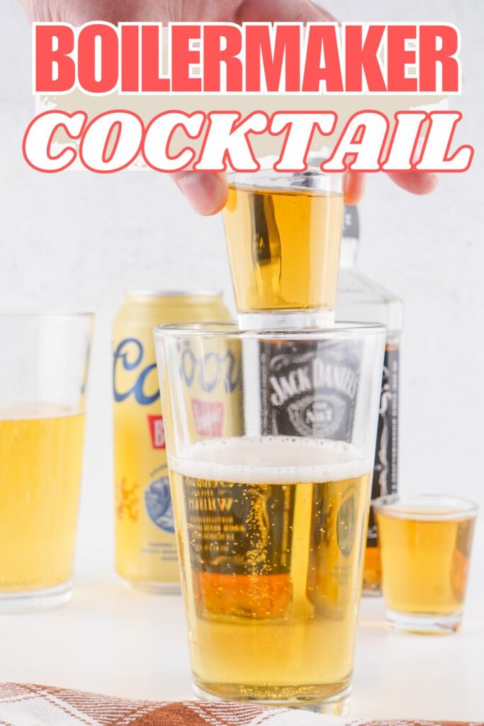 Boilermaker cocktail