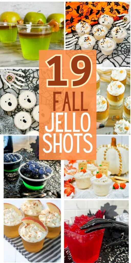 Fall jello shots