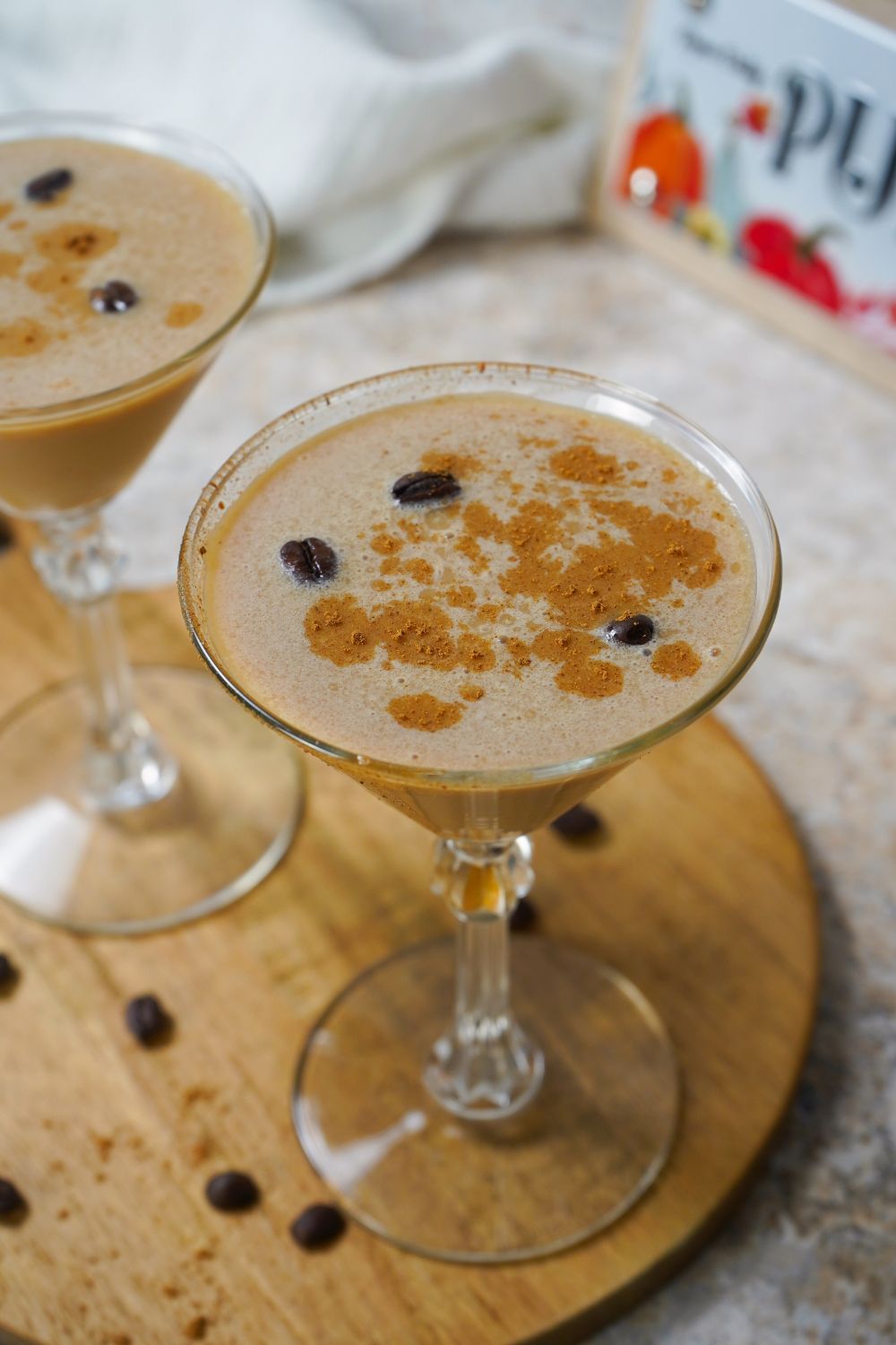 Pumpkin spice espresso martini