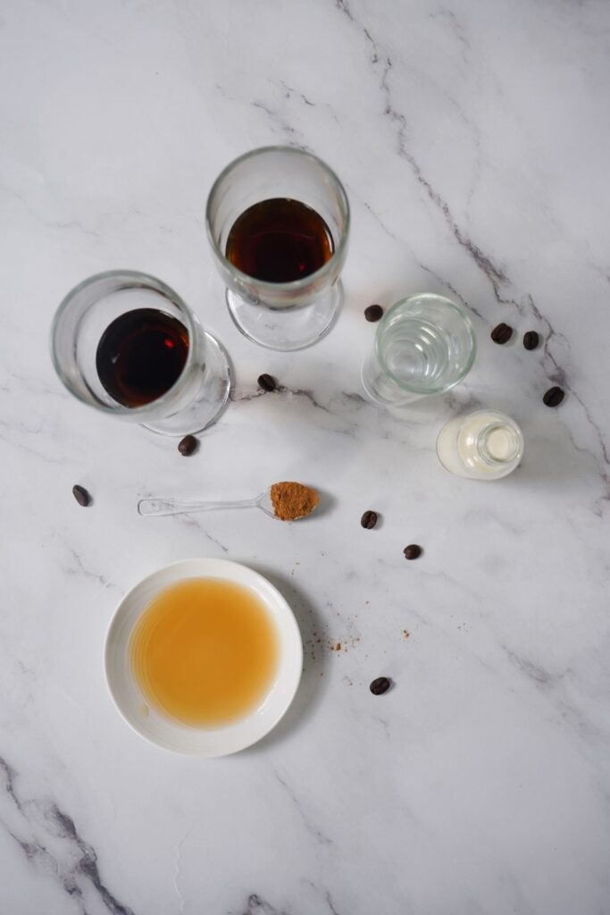 Pumpkin spice espresso martini