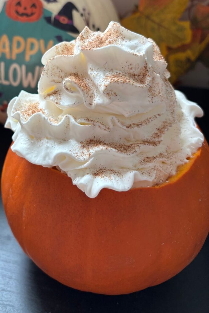 Pumpkin spice chai cocktail